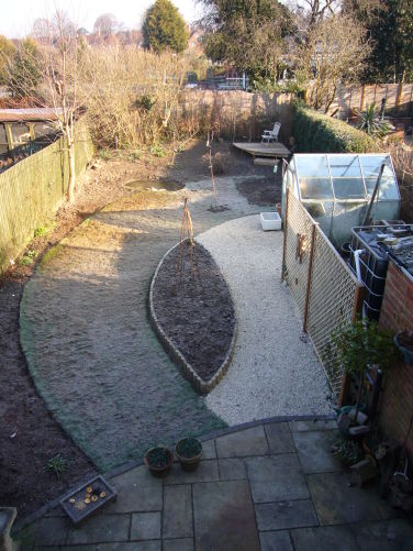 The new garden